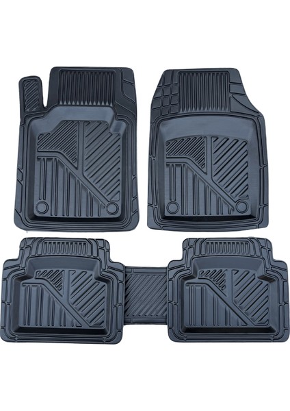Renault Megane 2 Hatchback 2002-2008 3D Oto Paspas Kauçuk Neptün