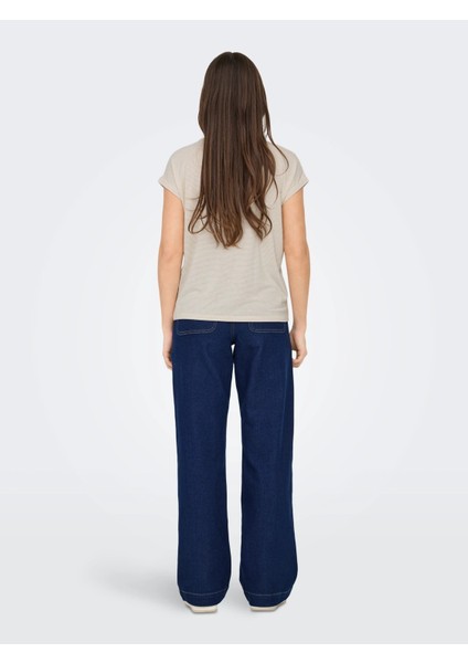 Onlclaudia S/s Glitter Top Noos Kadın T-Shirt 15318422 fiyatları