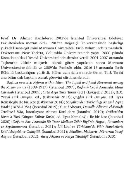 Türk Dünyası Uzmanlarıyla Söyleşiler 2 / Ahmet Kanlıdere
