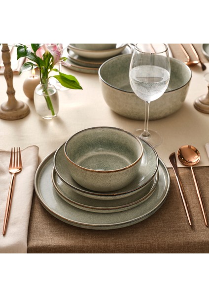 Earth Collection Skal 55 Parça 12 Kişilik Yemek Takımı