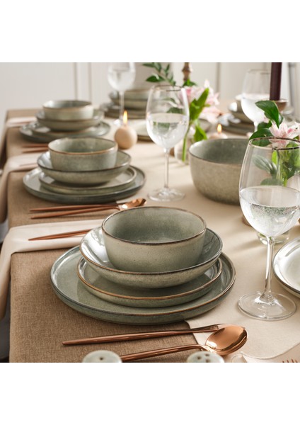 Earth Collection Skal 55 Parça 12 Kişilik Yemek Takımı