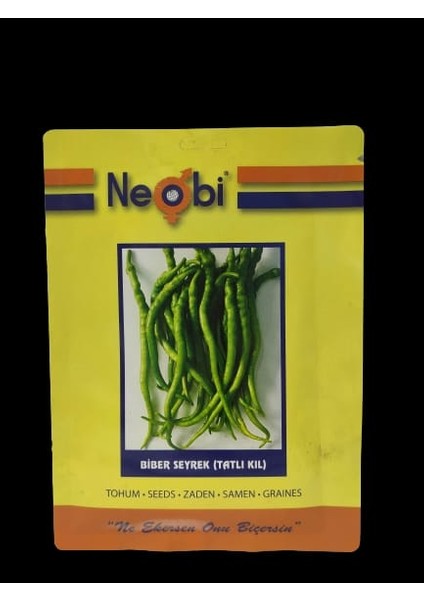 Tatlı Kıl Biber Tohumu 10Gr