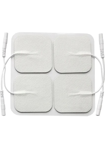 Tens Elektrodu 5x5 Kablolu 1 Paket (1 Pakette 4ADET Tens Pedi Vardır. )