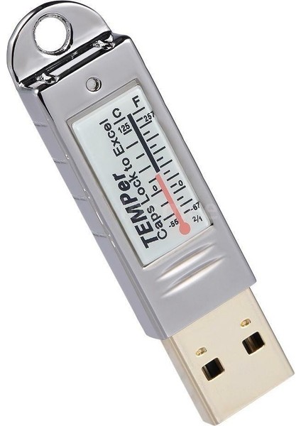 USB Termometre Sıcaklık Sensörü Veri Kaydedici Kaydedici Pc Windows Xp Vista/7 Için