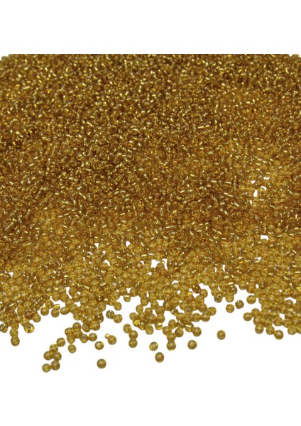 100 gr Açık Altın 06 Numara Hobi Boncuğu