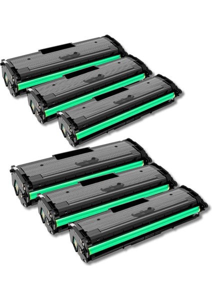 MLT-D111 Uyumlu Muadil Toner Süper Avantajlı 6'lı Set Güncel Chipli