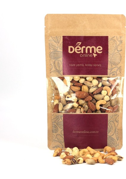 Karışık Kuruyemiş Gold (Antep Fıstık, Fındık, Kaju ve Badem) 100 gr