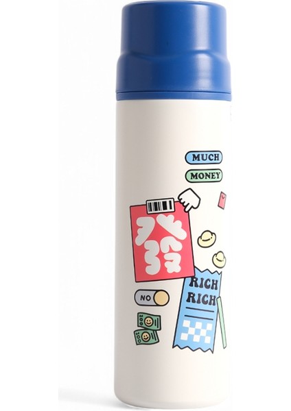 304 Kalite Paslanmaz Çelik Termos - Yalıtımlı 450 ml Termos (Ithal)