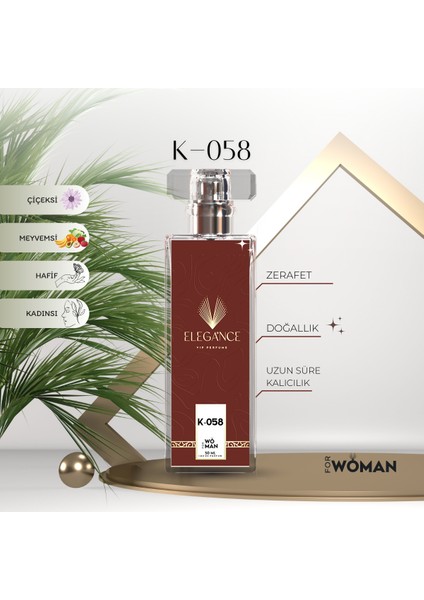 K-058 "be Delicius " Eau De Parfum For Women