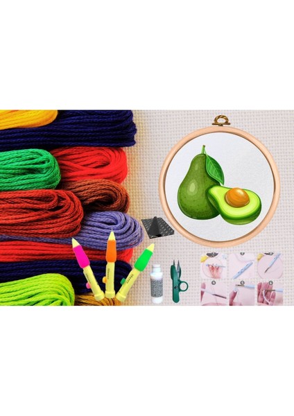 Punch Seti Nakış Seti Kasnaklı Kendin Yap Seti Seri 149