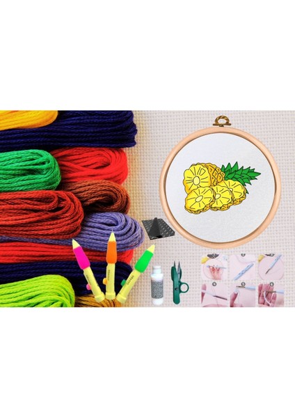 Punch Seti Nakış Seti Kasnaklı Kendin Yap Seti Seri 135