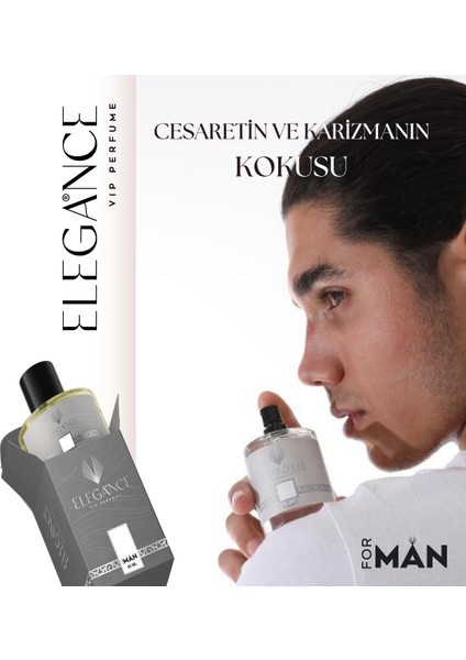 Silver E-027 Eau De Parfum For Men.