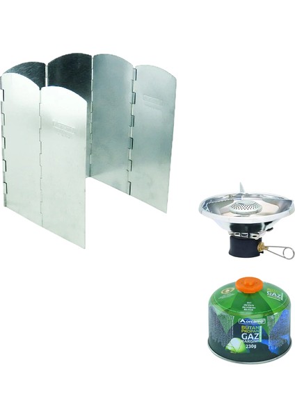 No Wind Siboplu Kartuş OCAK+230 gr Tüp+Rüzgarlık ORC-001-C1