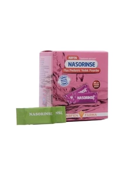 Nasorinse Plus Pediyatrik Yedek Poşet