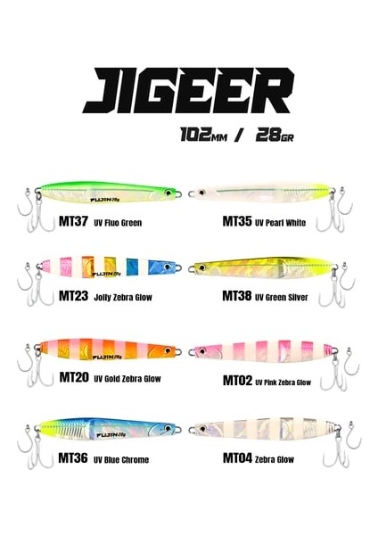 Jigeer 28GR 102MM Kaşık Yem