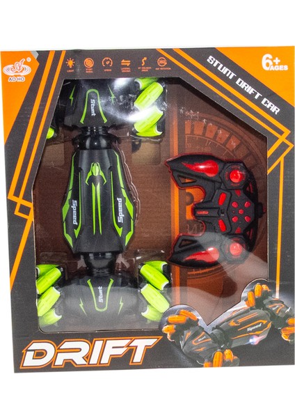 1:16 Ölçek Uzaktan Kumandalı Araba Drift Star Işıklı Şarjlı 360