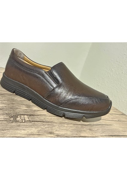 Yumuşak Deri Comfort Ortopedik Kadın Ayakkabı 019
