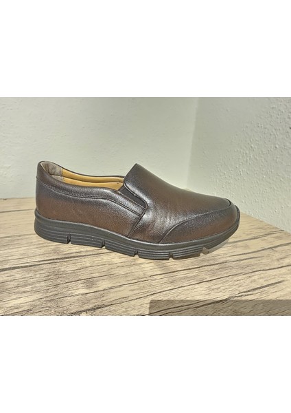 Yumuşak Deri Comfort Ortopedik Kadın Ayakkabı 019 modelleri