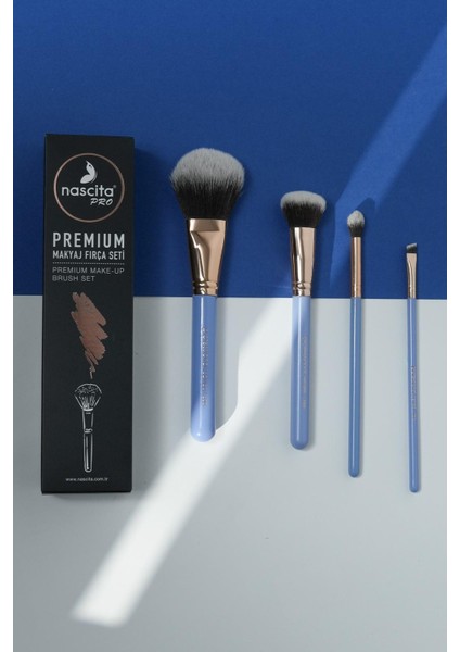 Premium Günlük Makyaj Fırça Seti - 06