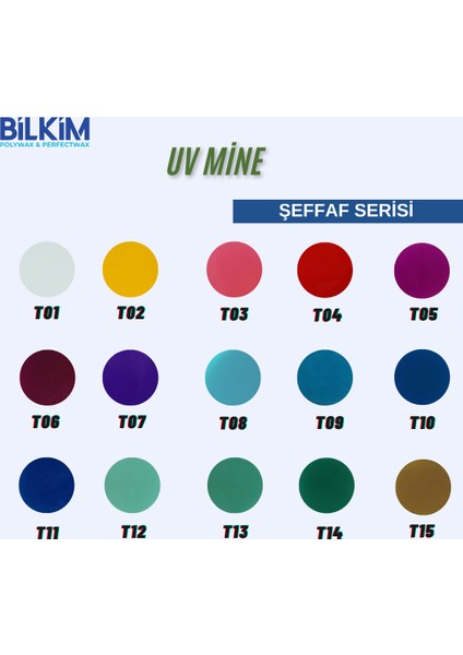 Kuyumculuk Için Soğuk Uv Mine - Şeffaf Serisi- 20 gr
