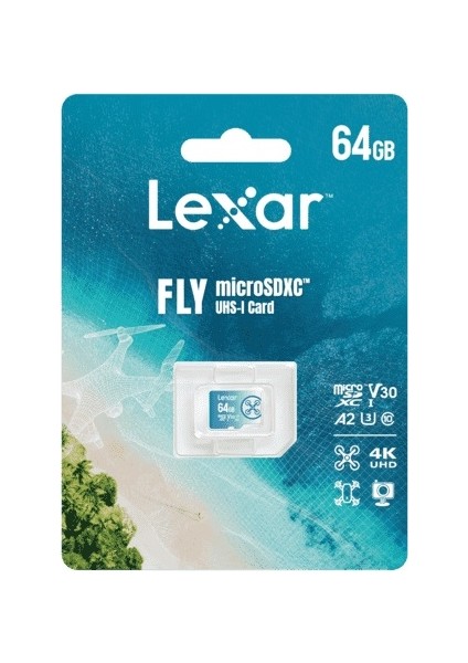 Fly High-Performance 64GB 1066x MicroSDXC