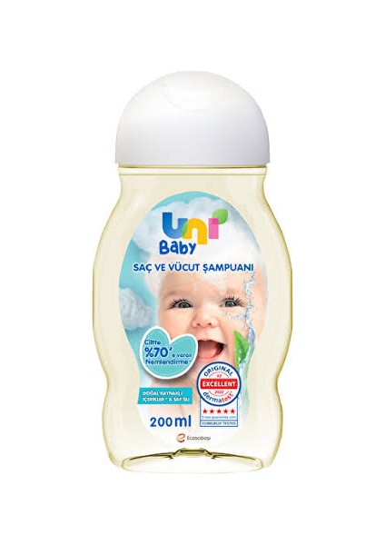 Saç ve Vücut Şampuanı 200 ml