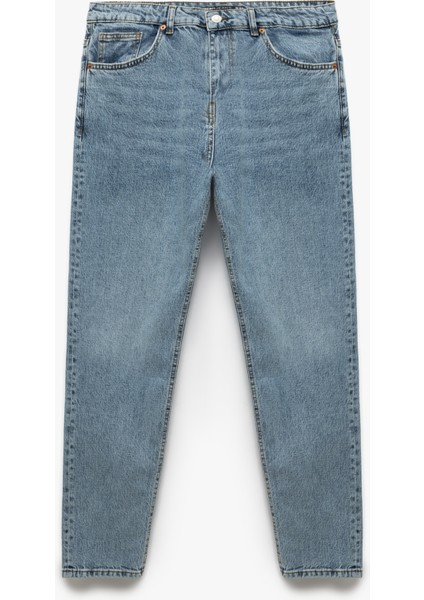 Normal Bel Pamuklu Tapered Fit Jean Pantolon - Joe Jean