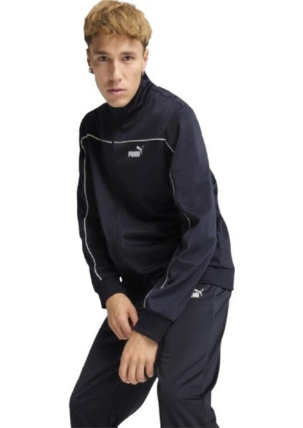 Poly Piping Suit 684852-16 ERKEK Lacivert Eşofman Takımı