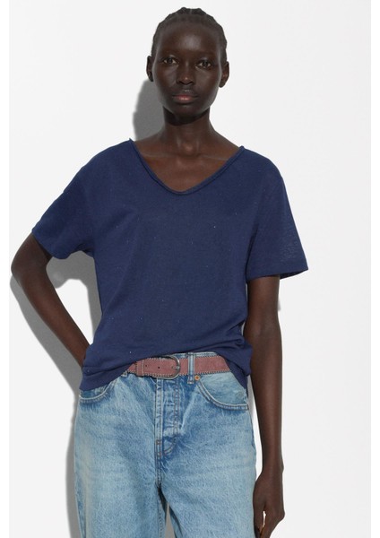 V-Yaka Basic T-Shirt modelleri