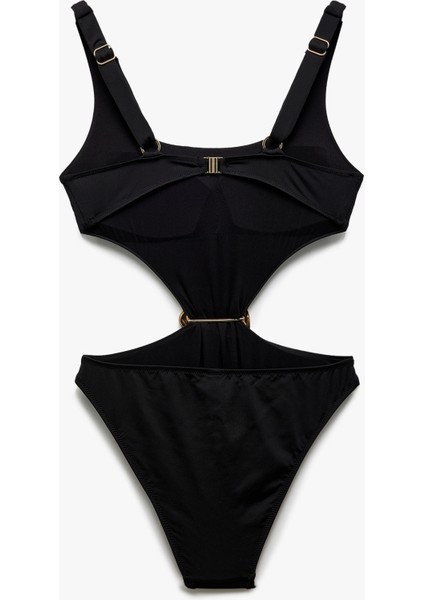 Mat Kumaş Astarlı Hafif Destekli Metal Aksesuarlı Mayokini fiyatları