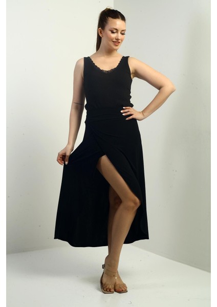 Kadın Içi Şortlu Sandy Uzun Etek modelleri