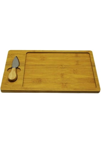 Bambu Ahşap Peynir ve Sunum Tabağı