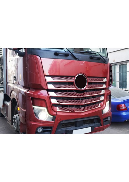 Mercedes Actros Uyumlu Krom Ön Panjur 11 Parça Paslanmaz Çelik fiyatları