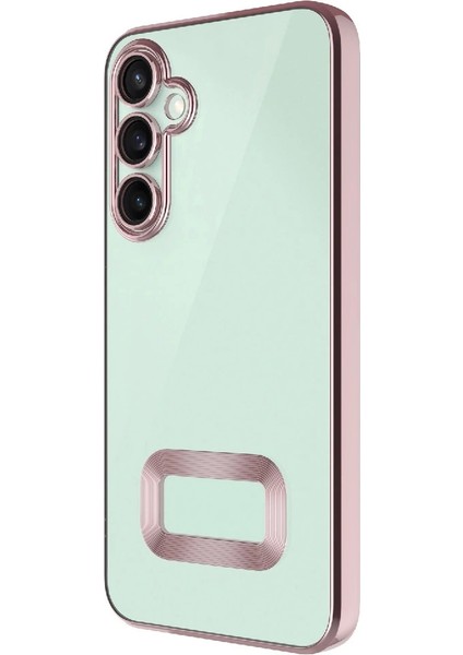 Galaxy A36 Kılıf Kamera Korumalı Logo Gösteren Redclick Omega Kapak
