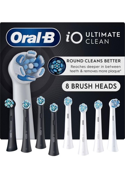 Io Ultimate Clean 8 Adet Yedek Başlık Seti
