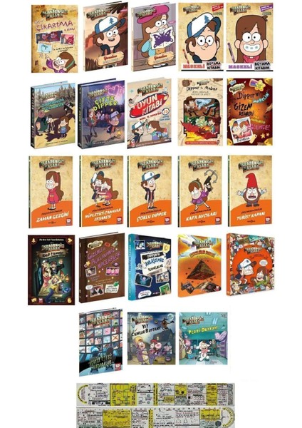 Esrarengiz Kasaba 23 Kitap Set + Mat. Öğreten Cetvel