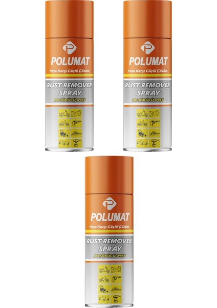 Pas Sökücü Sprey 400 ml 3'lü Paket