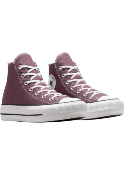 Chuck Taylor All Star Lıft A10646C KADIN Bordo Günlük Sneaker Ayakkabı