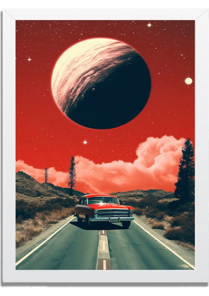 Yapay Zeka Görselli Mdf Plastik Çerçeveli Dekoratif Tablo fırsatları