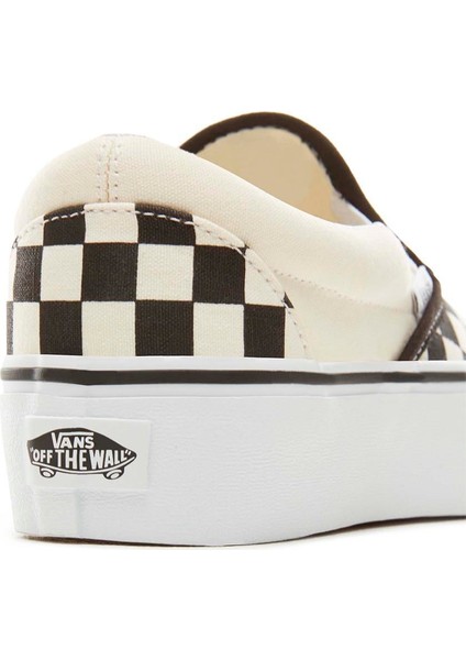 UA Classic Slip-On Platform VN00018EBWW1 KADIN Beyaz Günlük Sneaker Ayakkabı