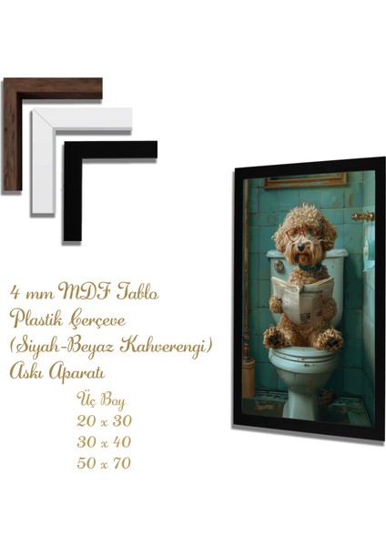 Yapay Zeka Görselli Mdf Plastik Çerçeveli Dekoratif Tablo fiyatları