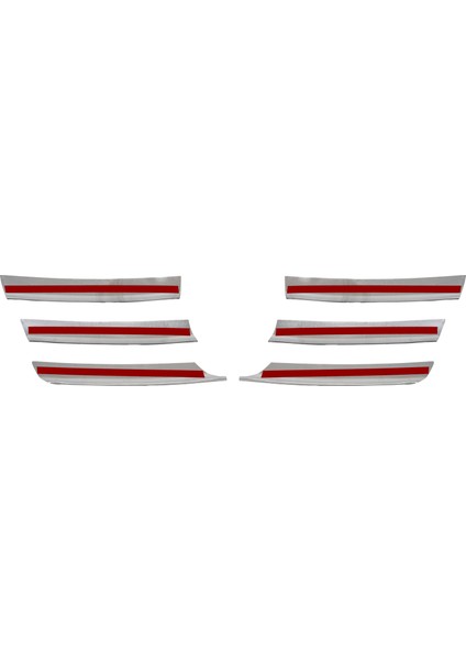 Mercedes Sprinter W903 2003-2006 Krom Ön Panjur 6 Parça Paslanmaz Çelik indirimleri