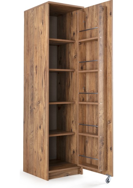 Sefa Home Tekerlekli Kiler Dolabı