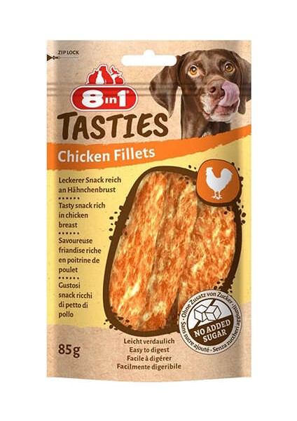 Tasties Chicken Fillets Tavuk Fileto Köpek Ödülü 85 gr.