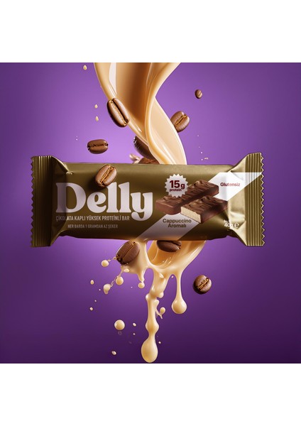 Çikolata Kaplı Yüksek Proteinli Bar - Karışık Kutu 40G 12 Adet