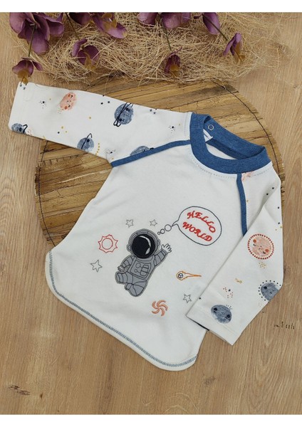 Şirin Kozmonot Sweat 3'lü Takım