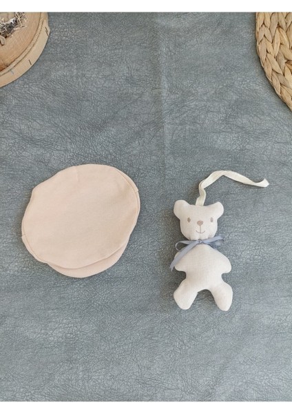 Kız Erkek Bebek Takımı - Oyuncaklı & Şapkalı 5'li Set - Altınbaşak -%100 Pamuklu