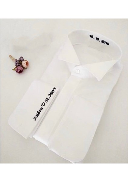 Kişiye Özel Dikim Ömür Boyu Yakandayım Babalara+Sevgililere Özel Günler Için Isimli Erkek Gömlek fiyatları