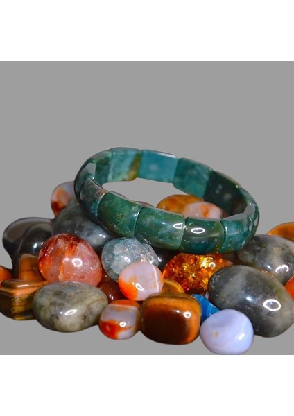 Doğaltaş Akik Bileklik