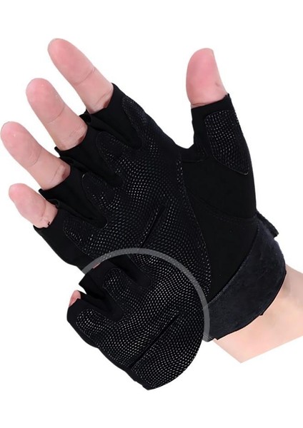 Yarım Parmak Taktik Eldiven Bisiklet Motosiklet Outdoor Eldiven